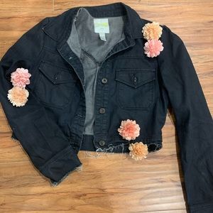 Black Jean Jacket
